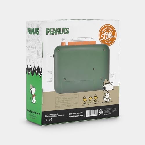 Peanuts Beagle Scouts Retrospekt CP-81 Portable Cassette Player - Thumbnail 7