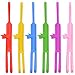 BoNaYuanDa 6 Pcs Silicone Finger Point Bookmarks Book Marker Strap for School Supplies Stationery Gift Office Supply（Random Color)