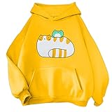 PTLLEND Damen Tshirts Bluse Damen Elegant Langarm Street One Skeleton Drinking Coffee Sweatshirt Damen Vintage Skeleton Graphic T-Shirts Halloween Skull Pullover Herbst Horror T-Shirt Tops Blusen Tu