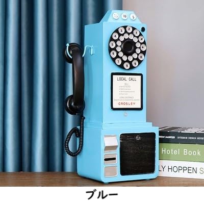 Amazon.co.jp: ダイヤル式 電話 ヴィンテージ調 レトロ調 テレフォン