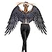 Produktbild Neborn Schöne Engelsflügel Fee Flügel Kostüm Halloween Party Karneval Cosplay Flügel Für Erwachsene Männer Frauen Kinder Kinder, Halloween Dekoration Requisiten