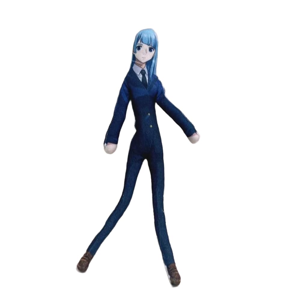 Xinchangda JJK Anime Plush Figures Anime Miwa Kasumi Plush 26cm Funny Soft Padded Figure Active Joint Figure Decoration Gift
