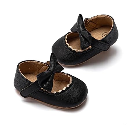 Meckior Baby Girls Mary Jane Flats Cover