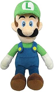 Super Mario AC02 Luigi Sanei Officially Licensed Plush, Multicolour