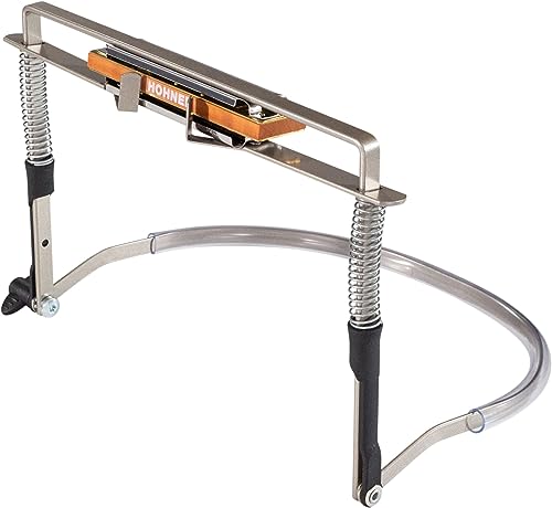 HOHNER Mundharmonikahalter, für Richter - Blues Harp, Tremolo, Oktav
