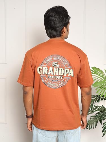 Image of The Grandpaa Factory Boys Cotton Round Neck T-Shirt | Half Sleeve Regular Fit Casual Wear T-Shirt for Boys