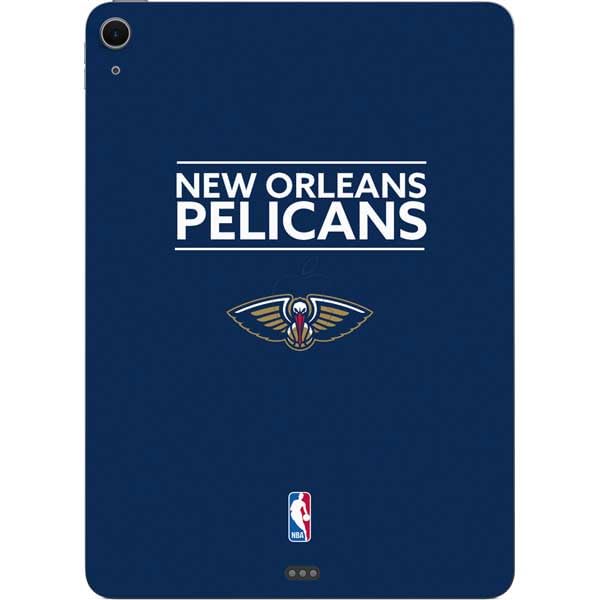 Skinit Decal Tablet Skin Compatible with iPad Air 11in (2024-2025) - Officially Licensed NBA New Orleans Pelicans Standard - Blue Design