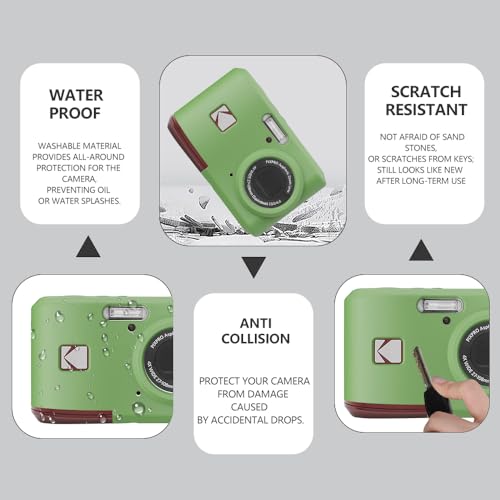 Funda de silicona para cámara Kodak PIXPRO FZ45 miniatura 4