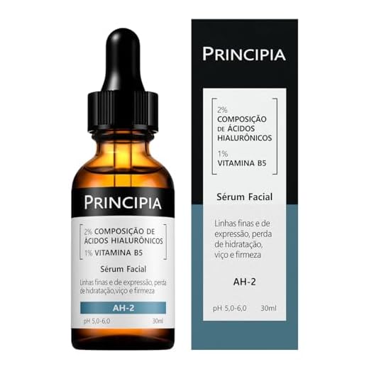 PRINCIPIA, Sérum 2% Ácidos Hialurônicos + Vitamina B5 AH-2- Hidratante Antissinais com 30ml
