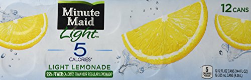 Minute Maid Fruit Drink Light Lemonade 12 Oz Fridge Pack 12-pk