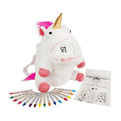 Preisvergleich Produktbild Sambro MIN8-8458-1 Fluffy Rucksack mit Malset, Mehrfarbig