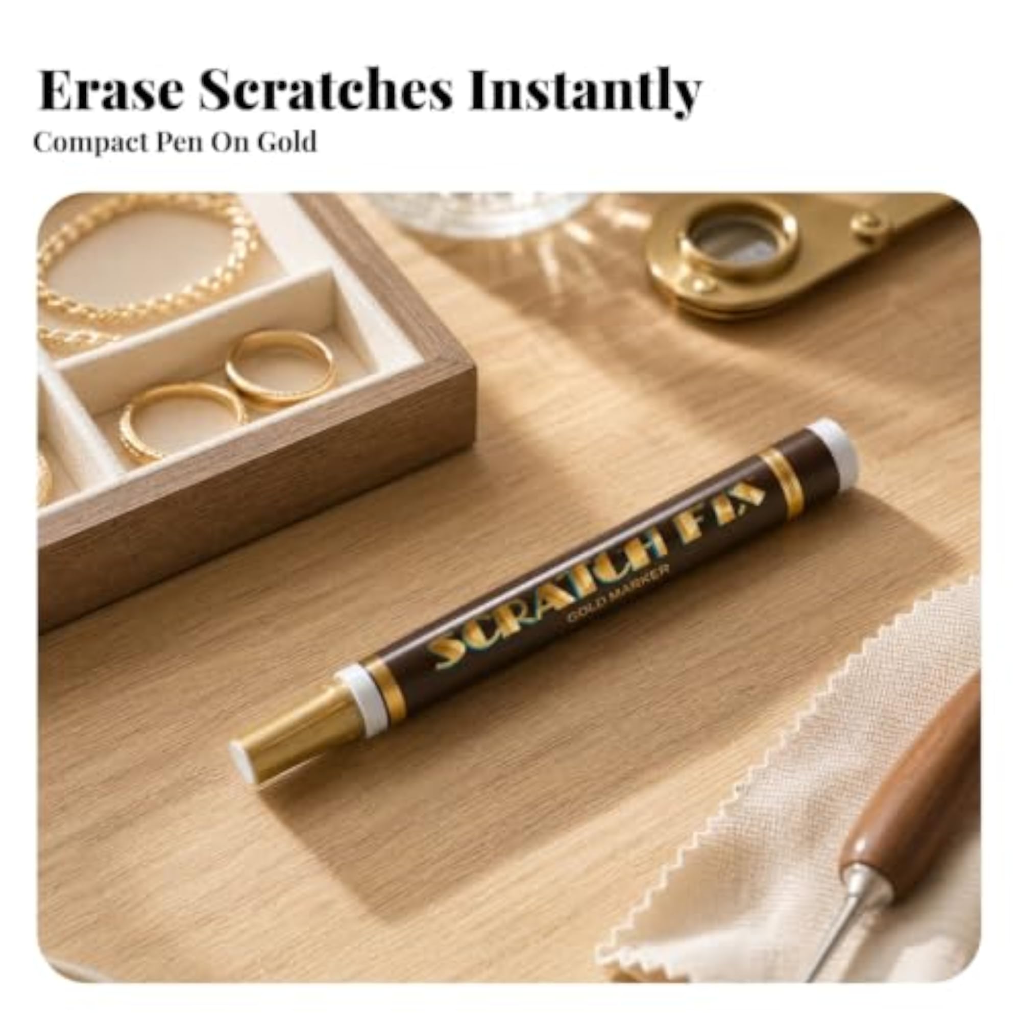 Professional Gold Jewellery Restoration Touch-Up Pen