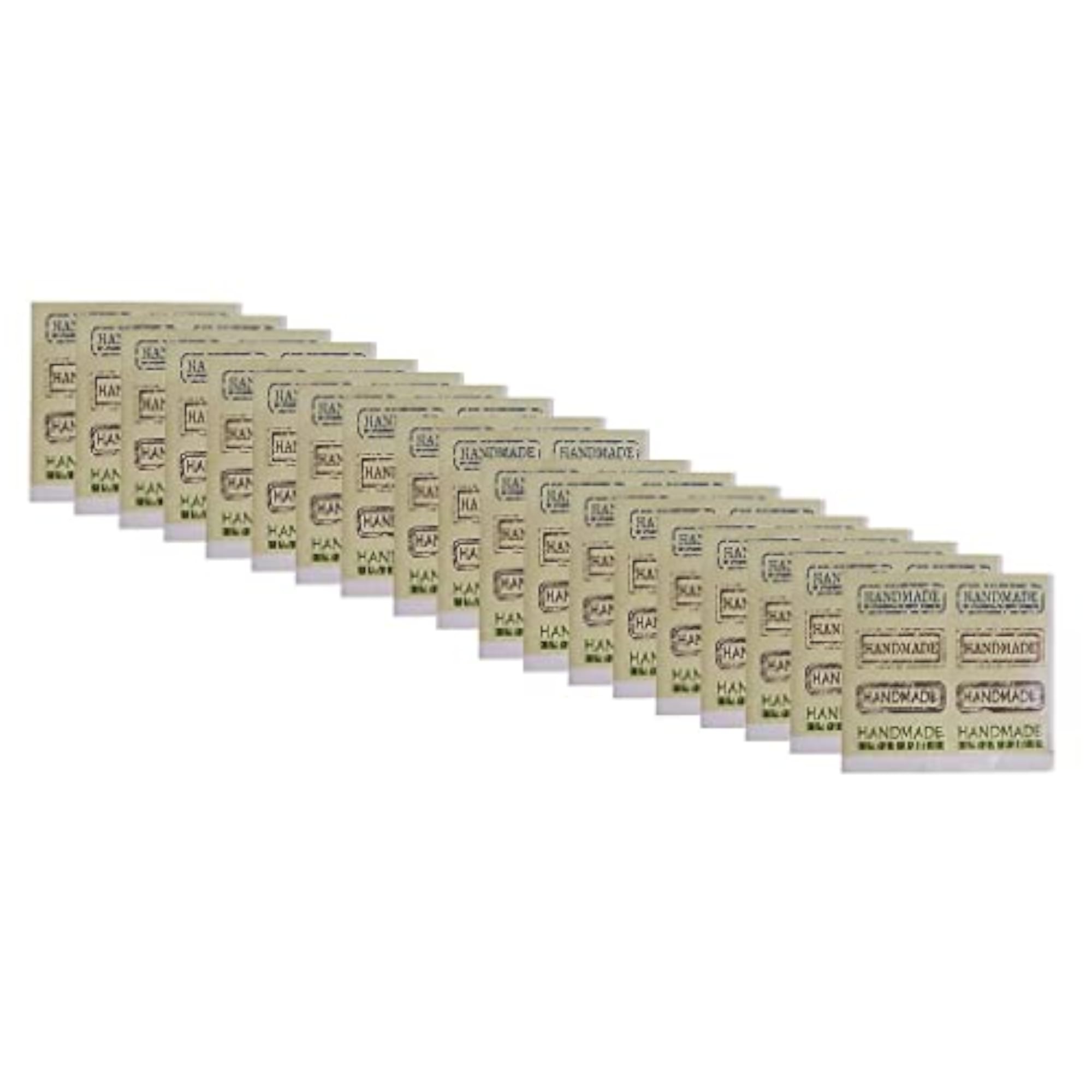 20 Sheets Hand Made Labels Baking Sealing Sticker