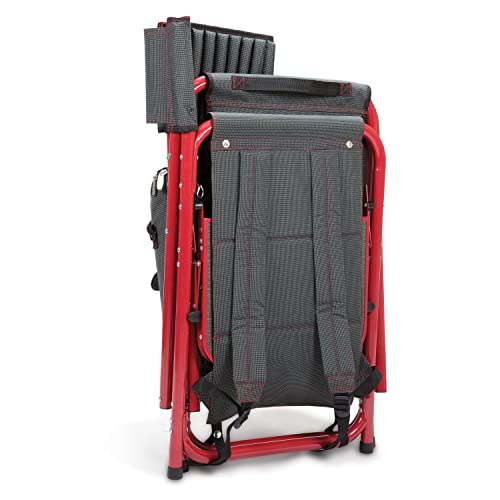 Image of Picnic TIME NFL Unisex-Adult NFL Fusion Camping Chair with Side Table and Soft Cooler, Beach Chair for Adults, Lawn Chair