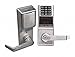 Electronic Lock, Satin Chrome, 12 Button