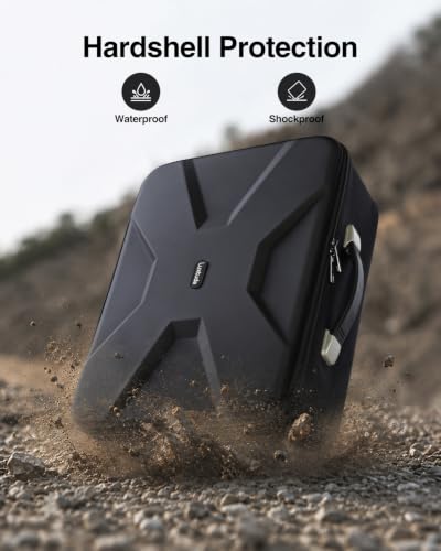 Image of Luxtude Extra Large EVA Case with Foam, Hard Camera Organizer Case
