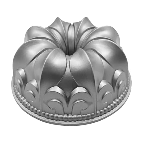 QYQRQF Aluminum Cake Pan, Non-Stick Cake Mold Charlotte Easy to Clean Cake Baking Mold for Birthday Christmas Wedding Events (Style 1) Cover