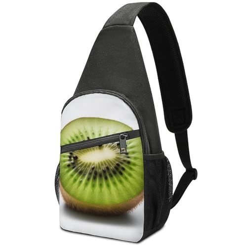 Mochila tipo Sling Bag urbana blanca para adulto miniatura 1