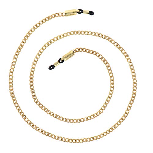 Brillenkette Hangloo Hamptons in Gold für Brillen