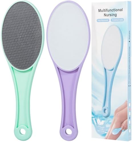 Double Sided Foot File & Callus Remover – Pedicure Scrubber For Hard Dead Skin – Manual Foot Rasp 9 thumbnail image