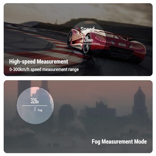 فاونو جهاز تحديد المدى الرقمي للجولف مع قياس الارتفاع والزاوية 600 متر / 800 متر / 1000 متر