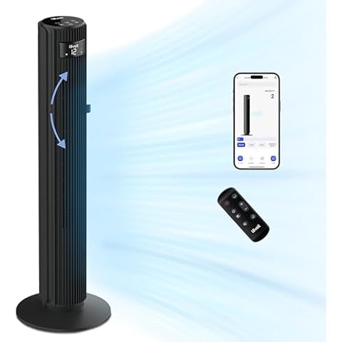 LEVOIT Ventilateur Colonne WiFi 108 cm Cover