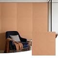 6 PCS Acoustical Wall Panels?23.6 x 23.6 Inch Self-adhesive Sound Absorbing Panels Decorative, Wood-Pattern Printing Soundproof Wall Panel for Home Office Studio,Triangle Log Light