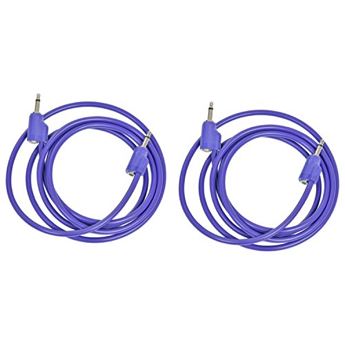 Tiptop Audio Purple 150cm Stackcables 2 PACK
