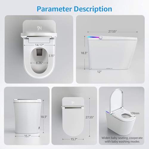 Loniko U5PLUS Tankless Smart Toilet thumb #7