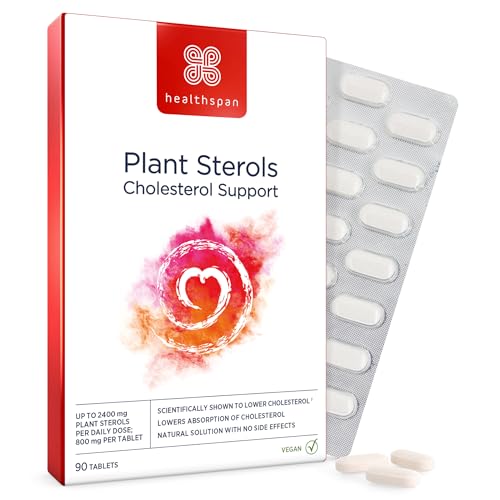 Healthspan Plant Sterols 800mg Vegan Tablets