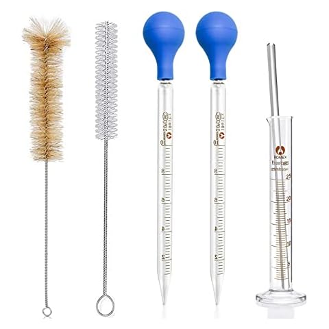 Pipetteglas 10ml Glas Messpipette und 25ml Glas Meßzylinder für Labor Lebensmittel Medizin Schule Cover