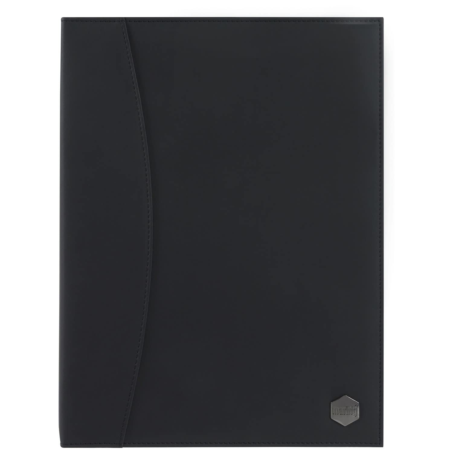 MARBIG(R) Professional Series 2201185 - Portalistini non ricaricabile, formato A4, con 24 tasche, colore: Nero