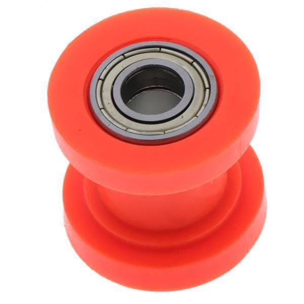 SECRET DESIRE 2xMotorcycle 10mm Chain Roller Pulley Tensioner Wheel Guide for Cars Orange|Motors|Parts & Accessories|Motorcycle Parts|Drivetrain & Transmission|Chain/Belt Guards & Guides