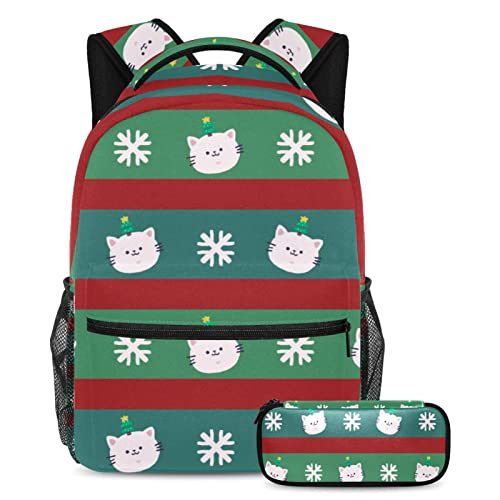 Sac à dos graffiti de Noël pour le voyage des étudiants et adolescents