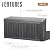 DRATO 90 Gallon Deck Boxes Outdoor Waterproof, Lockable Outside Storage Box with Wheels for Patio Furniture Pool Supplies Garden Tools, Weatherproof Resin Storage Box for Backyard (Black, 90 Gallon)