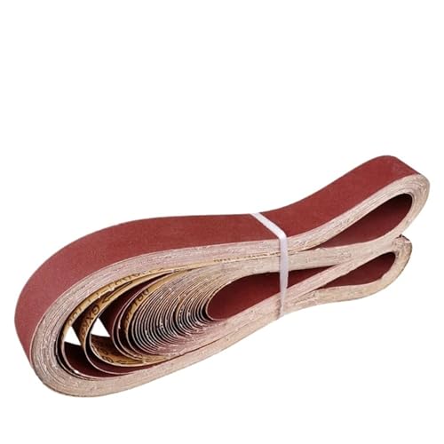 Bandes abrasives en oxyde d'aluminium pour ponceuse à bande 50x2100mm bois métal
