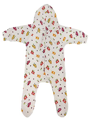 Image of New Born Baby Clothes Set Romper & Sleepsuit For Baby 0-3 Months (Pack of 3)