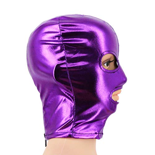 Image of Metallic Cycling Face Neck Mask Hat Ultra Balaclava Hood