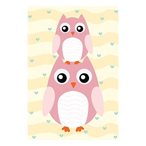 Placa Decorativa Infantil Coruja Baby MDF 20x30cm