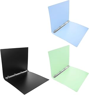 CRAFTHROU 3 Peças Pasta De Partituras De Partituras Placa Fichário De Partituras Organizador De Metal Fichário De Folhas Soltas Pasta De Armazenamento Suporte De