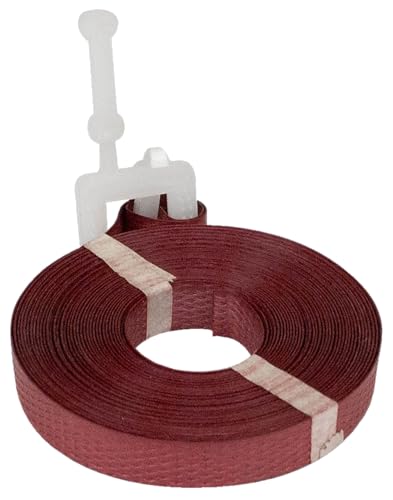Strapping Pre Cuts - 17ft. of Strapping with Attached Plastic Buckle - 1/2