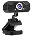 Produktbild maxineer Webcam Full HD 1080P mit Mikrofon geräuschunterdrückendem, Webcam USB Plug & Play für Laptop, Computer, Desktop, Live-Streaming, Videoanruf, Konferenz, Vollständigem 360-Grad-Schwenkradius