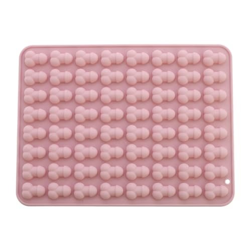 TiaoBug Funny Silicone Baking Molds Reusable Chocolate Candy Jelly Soap