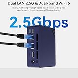 Beelink Mini PC Intel Alder Lake-N150(4C/4T, up to 3.6GHz), Mini S13 Mini Computer Windows 11 Home, 16GB RAM 500GB SSD Office Mini Desktop PC, 4K HDMI, WiFi 6/BT5.2/Dual 2.5G LAN - Image 7