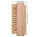 Redecker Natural Pig Bristle Nail Brush with Untreated Beechwood Handle, 3-3/4-Inches