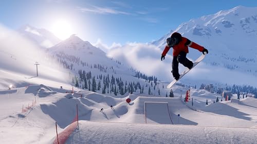Jeu Shredders PS5 simulation de snowboard nouvelle generation