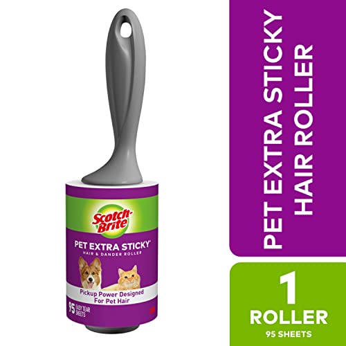 image for Scotch-Brite Pet Extra Sticky Lint Roller For Pet Hair, Furniture, And