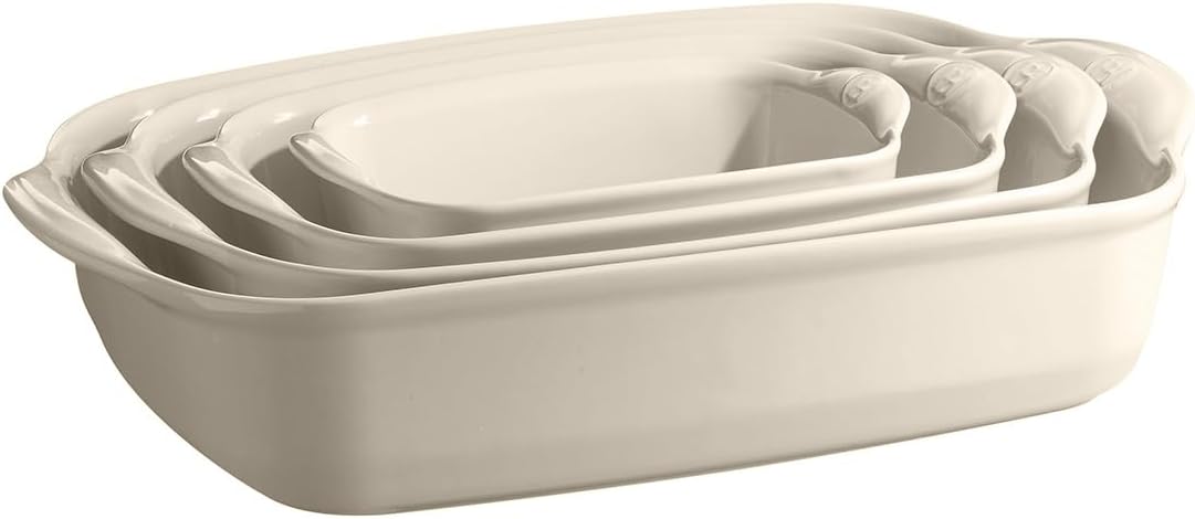 Emile Henry THE RIGHT DISH RECT BAKING DISH 11.4 x 7.5 x 3|CLAY
