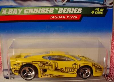 Hot Wheels Mattel 1999 Jaguar XJ220 X-Ray Cruiser 1:64 miniatura 1