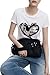 Desigual bolso bandolera Bergamo Floral Shoulder Bag Black negro Imagen de Desigual bolso bandolera Bergamo Floral Shoulder Bag Black negro